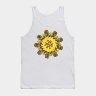 pineapple mandala Tank Top